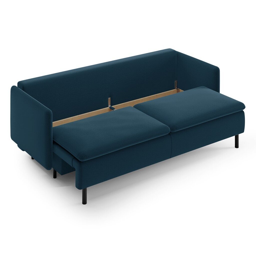 Sofa Homede Roseo 3S, mėlyna цена и информация | Sofos | pigu.lt