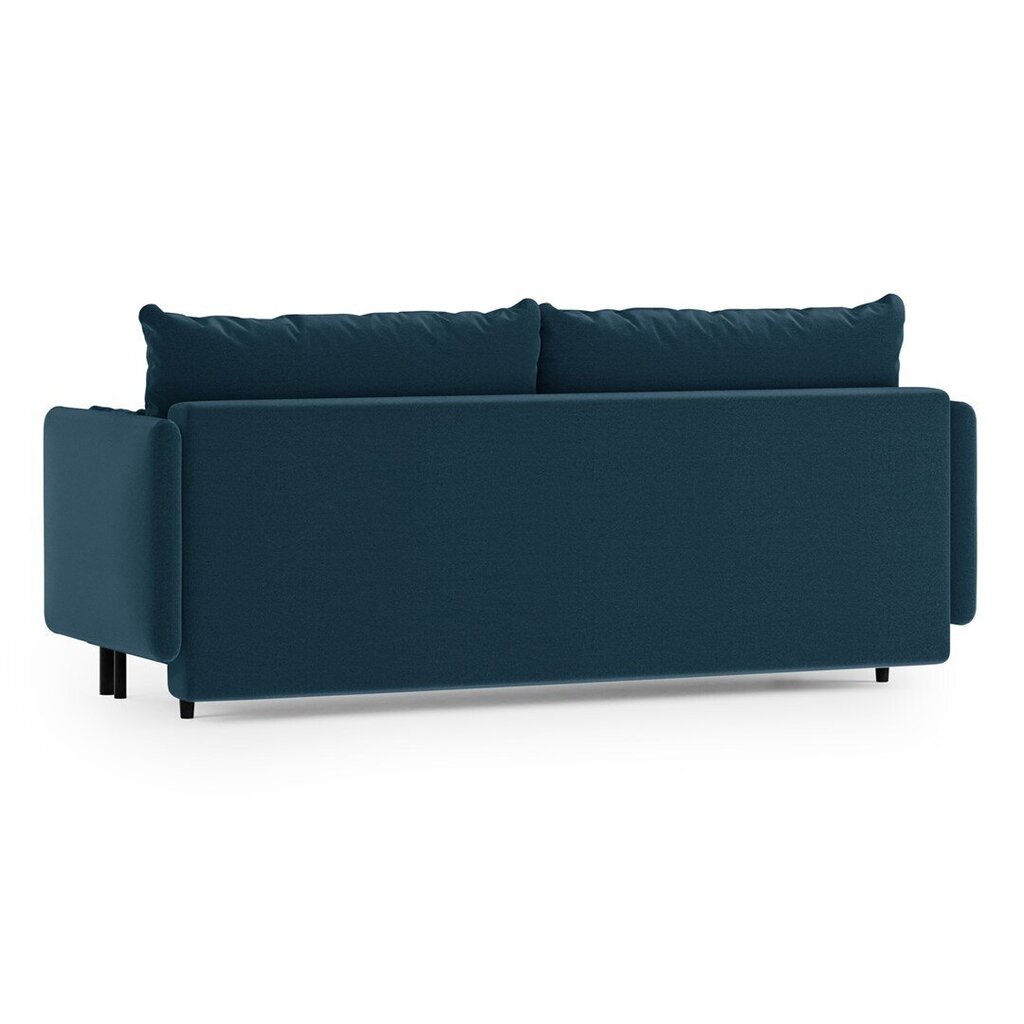 Sofa Homede Roseo 3S, mėlyna kaina ir informacija | Sofos | pigu.lt