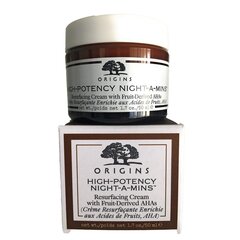 Naktinis kremas origins high potency, 50 ml kaina ir informacija | Veido kremai | pigu.lt