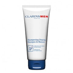 Шампунь и гель для душа для мужчин Clarins Men Shampoo & Shower 200 мл цена и информация | Шампуни | pigu.lt