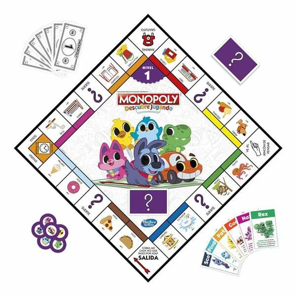 Žaidimas Monopoly Hasbro Mi Primer Monopoly kaina ir informacija | Stalo žaidimai, galvosūkiai | pigu.lt