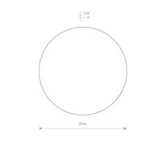 Настенный светильник Nowodvorski RING LED M 7635 цена и информация | Настенные светильники | pigu.lt