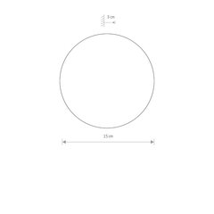 Настенный светильник Nowodvorski RING LED S 7637 цена и информация | Настенные светильники | pigu.lt