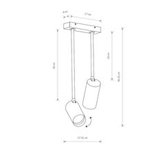 Потолочный светильник Nowodvorski Mono Long 7726 цена и информация | Потолочные светильники | pigu.lt