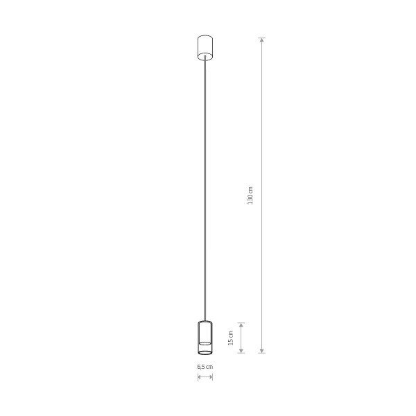 Pakabinamas šviestuvas Nowodvorski Cylinder S 7866 kaina ir informacija | Pakabinami šviestuvai | pigu.lt