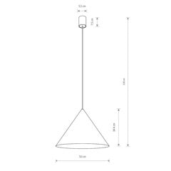 Подвесной светильник Nowodvorski ZENITH L 8006 цена и информация | Люстры | pigu.lt