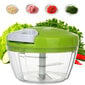 Rankinis daržovių smulkintuvas-pjaustyklė kaina ir informacija | Virtuvės įrankiai | pigu.lt