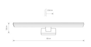 Настенный светильник Nowodvorski PICASSO LED 8131 цена и информация | Настенные светильники | pigu.lt