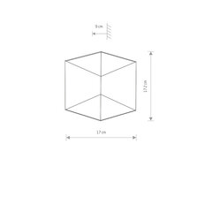 Sieninis šviestuvas Nowodvorski TRIANGLES LED 8141 kaina ir informacija | Sieniniai šviestuvai | pigu.lt