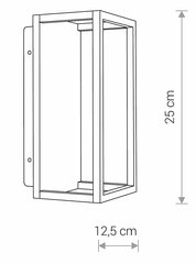 Настенный светильник Nowodvorski SYMMETRY LED 8176 цена и информация | Настенные светильники | pigu.lt