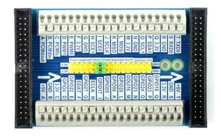 GPIO kaiščių juostos išplėtimas, skirtas Raspberry Pi 3/2/B+ su greitomis jungtimis - kaskadinis kaina ir informacija | Atviro kodo elektronika | pigu.lt