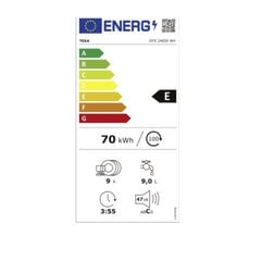 Teka DFS 24650 kaina ir informacija | Indaplovės | pigu.lt