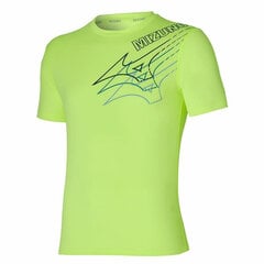 Marškinėliai vyrams Mizuno Core Tee Laimo S6446236 kaina ir informacija | Sportinė apranga vyrams | pigu.lt