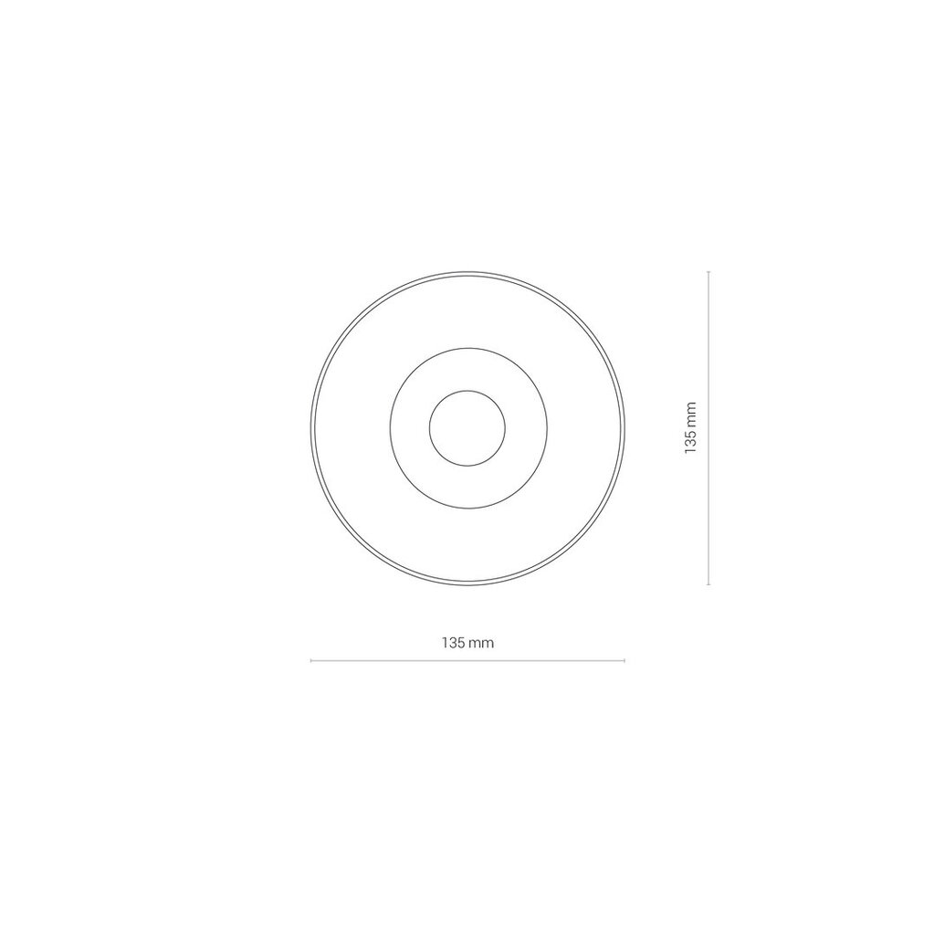 LED šviestuvas Nowodvorski CL IOS 30W 3000K ANGLE 36 8728 kaina ir informacija | Lubiniai šviestuvai | pigu.lt