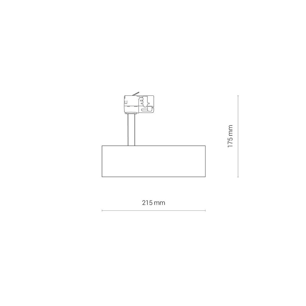 LED šviestuvas Nowodvorski CTLS Milo 15W 3000K 8766 kaina ir informacija | Pakabinami šviestuvai | pigu.lt