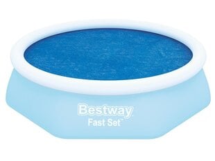 Накидка для бассейна Bestway на солнечных батареях, 210 см цена и информация | Аксессуары для бассейнов | pigu.lt