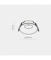 Встраиваемый светильник TK Lighting Eye 3500 цена и информация | Монтируемые светильники, светодиодные панели | pigu.lt