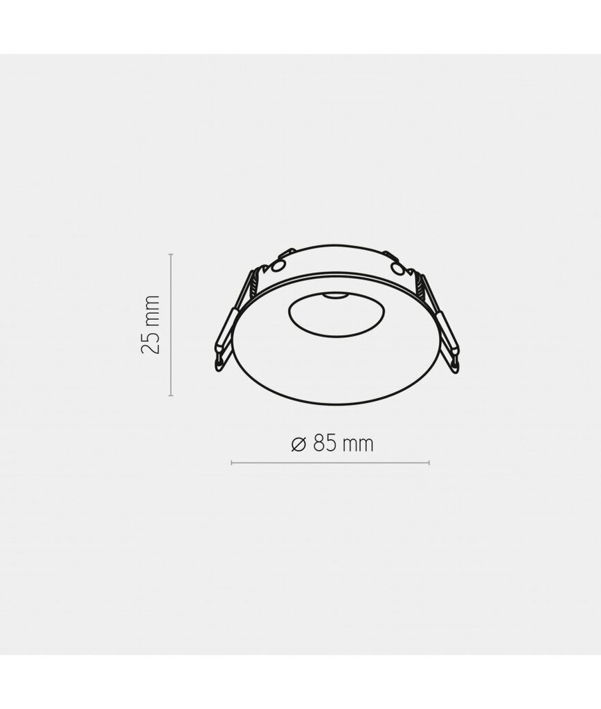 Įmontuojamas šviestuvas TK Lighting Eye 3501 цена и информация | Įmontuojami šviestuvai, LED panelės | pigu.lt