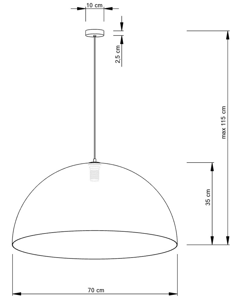 Pakabinamas šviestuvas Sfera 32294 kaina ir informacija | Lubiniai šviestuvai | pigu.lt