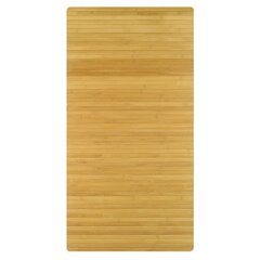 430277 Kleine Wolke vonios kilimėlis Bamboo 60x115 cm ruda kaina ir informacija | Vonios kambario aksesuarai | pigu.lt