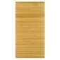 430277 Kleine Wolke vonios kilimėlis Bamboo 60x115 cm ruda kaina ir informacija | Vonios kambario aksesuarai | pigu.lt