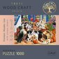 Medinė dėlionė Trefl Šunys, 1000 d. kaina ir informacija | Dėlionės (puzzle) | pigu.lt