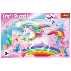 Puzzle 065 unicorn/ *100шт цена и информация | Пазлы | pigu.lt