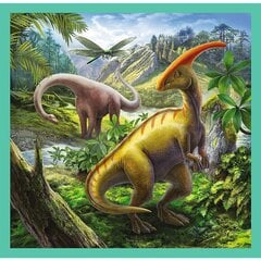 Dėlionė Nuostabus dinozaurų pasaulis 3in1 kaina ir informacija | Dėlionės (puzzle) | pigu.lt