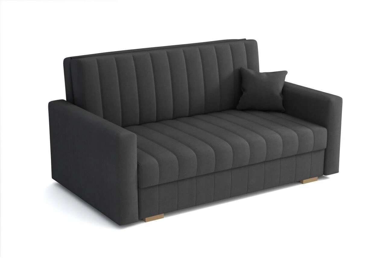 Sofa-lova Iva 3 Zanzibar, pilka kaina ir informacija | Sofos | pigu.lt