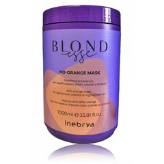 Kaukė plaukams Inebrya Blondesse No-Orange Mask, 1000 ml kaina ir informacija | Inebrya Kvepalai, kosmetika | pigu.lt