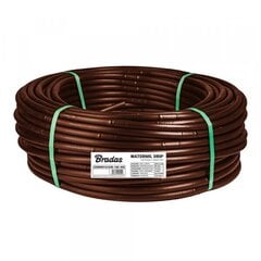 Lašelinio laistymo žarna Bradas WATERMIL DRIP BROWN, 100 m (16 / 1,0mm / 33cm / 1,6l/h) цена и информация | Оборудование для полива | pigu.lt