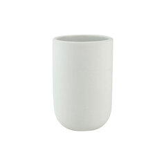 Dantų šepetėlio stiklinė Lotus White kaina ir informacija | Vonios kambario aksesuarai | pigu.lt