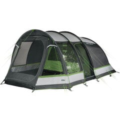Семейный шатер Хай Пик Бозен 5.0, серо-зеленый цена и информация | Палатки | pigu.lt