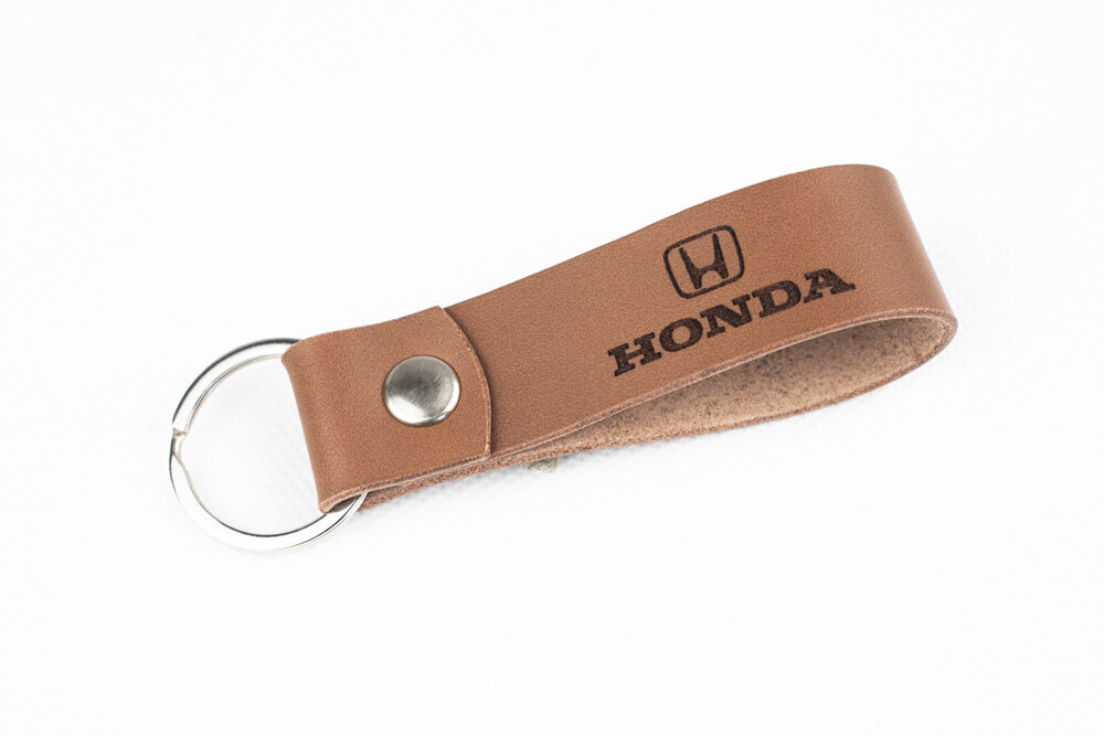 Odinis raktų pakabukas Honda, šviesiai ruda цена и информация | Raktų pakabukai | pigu.lt