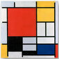 Reprodukcija Composition with Red, Yellow, Blue, and Black (Piet Mondrian) 60x60 cm kaina ir informacija | Reprodukcijos, paveikslai | pigu.lt