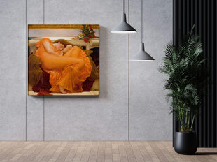 Reprodukcija Flaming June (Frederic Leighton) 60x60 cm kaina ir informacija | Reprodukcijos, paveikslai | pigu.lt