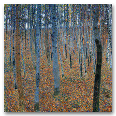 Reprodukcija Beech Grove I (Gustav Klimt) 60x60 cm kaina ir informacija | Reprodukcijos, paveikslai | pigu.lt