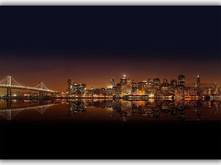 Paveikslas San Francisko panorama, 100x70 cm kaina ir informacija | Reprodukcijos, paveikslai | pigu.lt