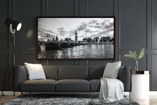 Картина Черно-белый Лондон, 100х70 см цена и информация | Репродукции, картины | pigu.lt