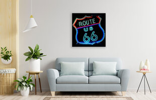 Paveikslas Route 66, 100x70 cm kaina ir informacija | Reprodukcijos, paveikslai | pigu.lt