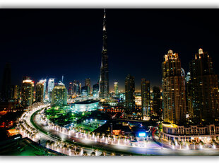 Paveikslas Dubajus, 100x70 cm kaina ir informacija | Reprodukcijos, paveikslai | pigu.lt