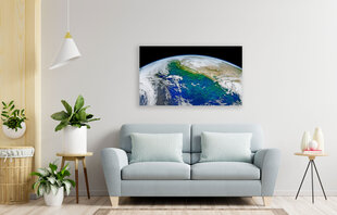 Картина Планета Земля, 100x70 см цена и информация | Репродукции, картины | pigu.lt