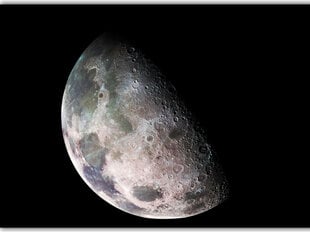 Paveikslas Mėnulis, 100x70 cm kaina ir informacija | Reprodukcijos, paveikslai | pigu.lt