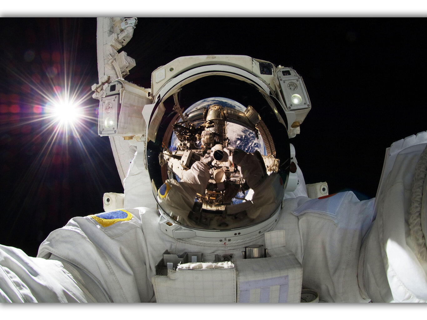 Paveikslas Astronautas, 100x70 cm kaina ir informacija | Reprodukcijos, paveikslai | pigu.lt