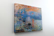 Reprodukcija Impression, Sunrise (Claude Monet), 100x70 cm цена и информация | Reprodukcijos, paveikslai | pigu.lt