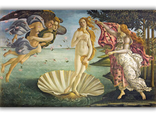 Reprodukcija The Birth of Venus (Sandro Botticelli), 100x70 cm kaina ir informacija | Reprodukcijos, paveikslai | pigu.lt