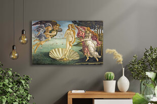 Reprodukcija The Birth of Venus (Sandro Botticelli), 100x70 cm kaina ir informacija | Reprodukcijos, paveikslai | pigu.lt