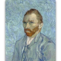 Reprodukcija Self-portrait (Vincent van Gogh), 100x70 cm kaina ir informacija | Reprodukcijos, paveikslai | pigu.lt