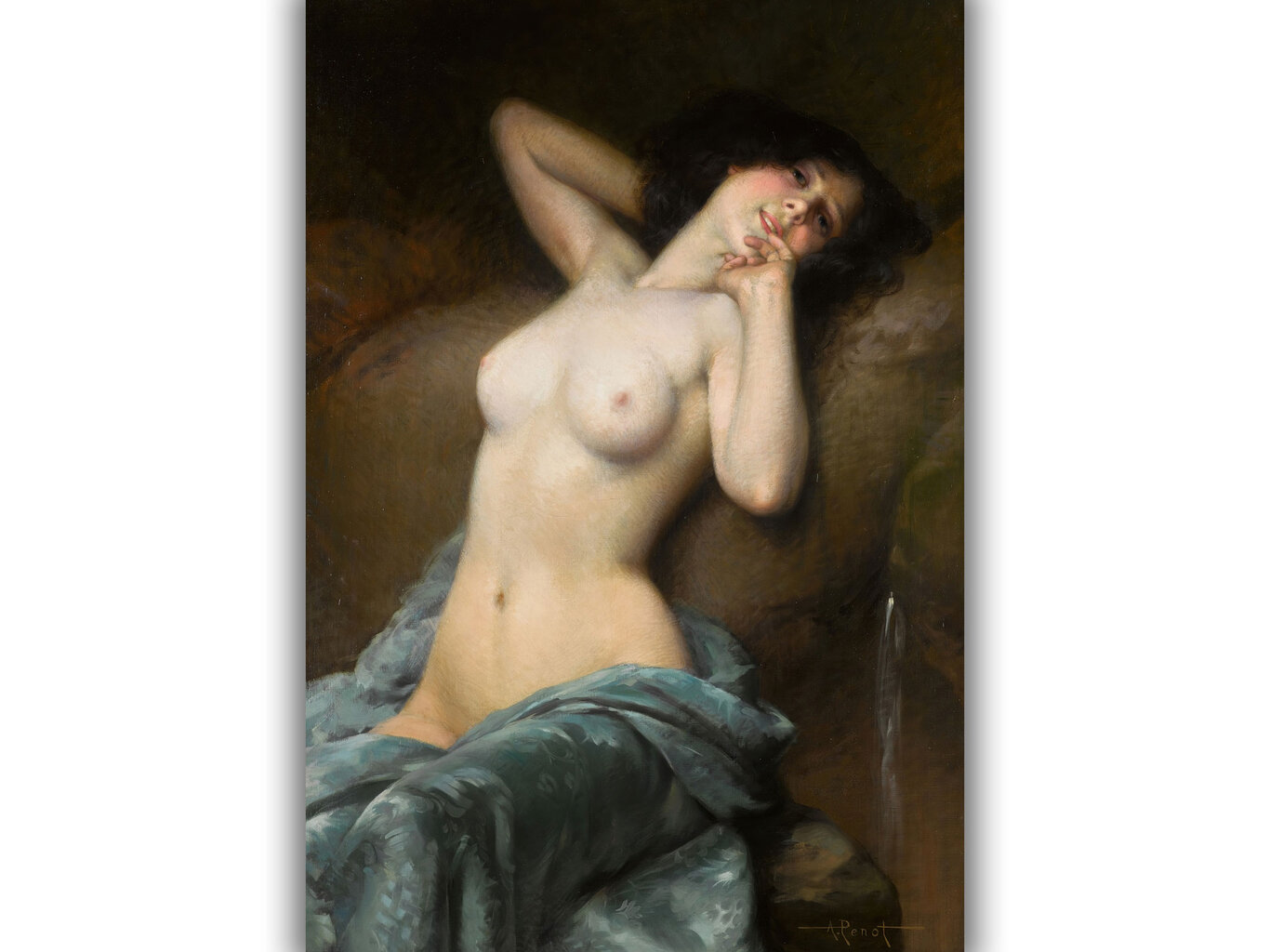 Reprodukcija Le Charme de la soiree (Albert Penot), 100x70 cm kaina ir informacija | Reprodukcijos, paveikslai | pigu.lt