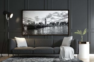 Картина Черно-белый Лондон, 60х80 см цена и информация | Репродукции, картины | pigu.lt